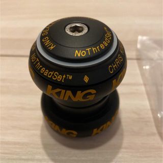 CHRIS KING OS 1-1/8" Two Tone Black Gold(パーツ)