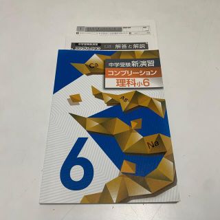 【中学受験】新演習　コンプリーション　理科小6(語学/参考書)