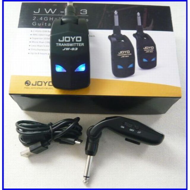 お手軽ワイヤレスシステムセットJW-03JOYO USBケーブルで充電タイプ