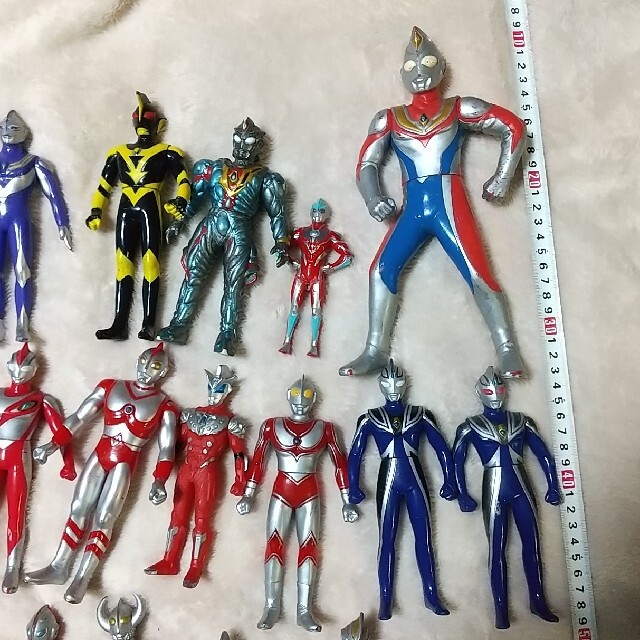 ☆送料込☆ウルトラマン&怪獣のソフビ36体まとめ売り・USEDの ☆送料込☆ウルトラマン&怪獣のソフビ36体まとめ売り・USEDの