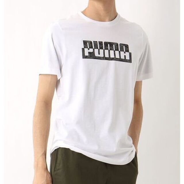 PUMA(プーマ)の新品タグ付★プーマ★カモグラフィック 半袖Ｔシャツ★2,750円の品★Lサイズ メンズのトップス(Tシャツ/カットソー(半袖/袖なし))の商品写真