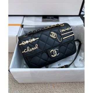 CHANEL - CHANEL 2022aw 新作 新品 チェーンクラッチ 黒の通販|ラクマ インターネットサイト CHANEL 新作 新品 チェーンクラッチ 黒 2022aw ショルダーバッグ