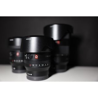 ソニー(SONY)のsony Gmasterセット24mm 35mmf1.4  24-70mm2.8(レンズ(単焦点))