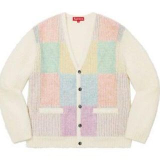 シュプリーム(Supreme)のBrushed Grid Cardigan(カーディガン)