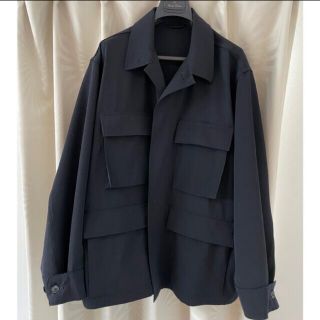 COMOLI 21SS ウールギャバ BDUジャケット サイズ2 美品