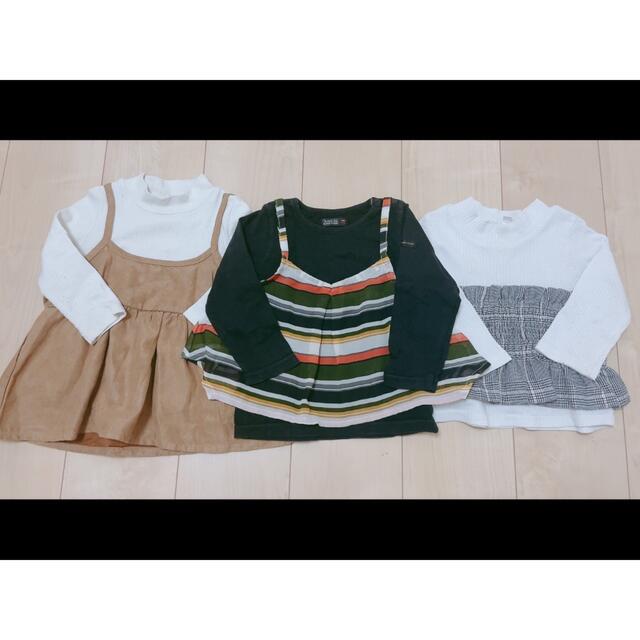 セット売り 90〜95cm キッズ/ベビー/マタニティのキッズ服女の子用(90cm~)(Tシャツ/カットソー)の商品写真