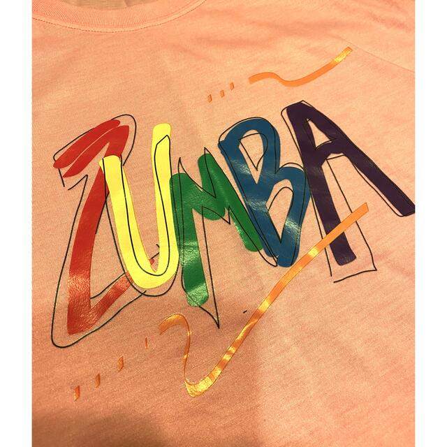 Zumba(ズンバ)のZUNBA Tシャツ レディース スポーツ/アウトドアのトレーニング/エクササイズ(トレーニング用品)の商品写真