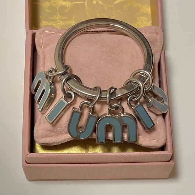 miumiu(ミュウミュウ)のmiumiu キーリング レディースのファッション小物(キーホルダー)の商品写真