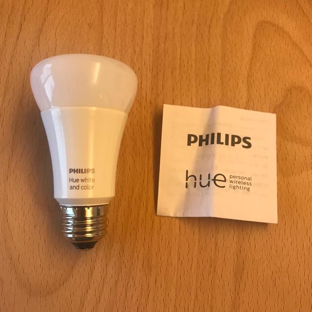 PHILIPS(フィリップス)のPHILIPS hue カラー&ホワイト 800lumen E26 インテリア/住まい/日用品のライト/照明/LED(蛍光灯/電球)の商品写真