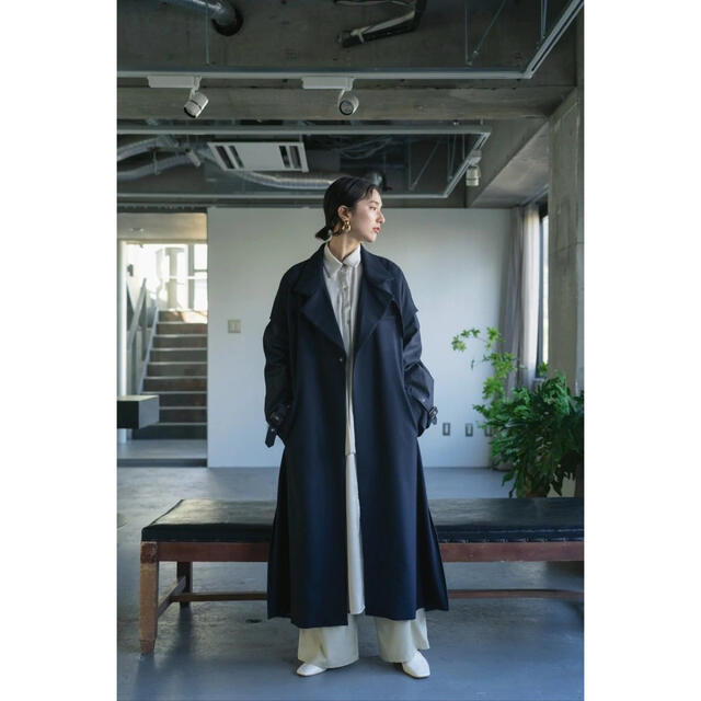 KnuthMarf 3way unique trench coat/navy