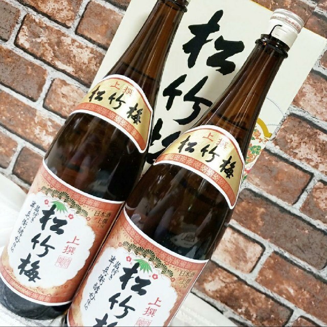 日本酒  清酒  松竹梅 上撰  一升瓶 2本