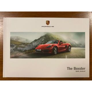 ポルシェ(Porsche)のPORSCHE boxster カタログ(カタログ/マニュアル)