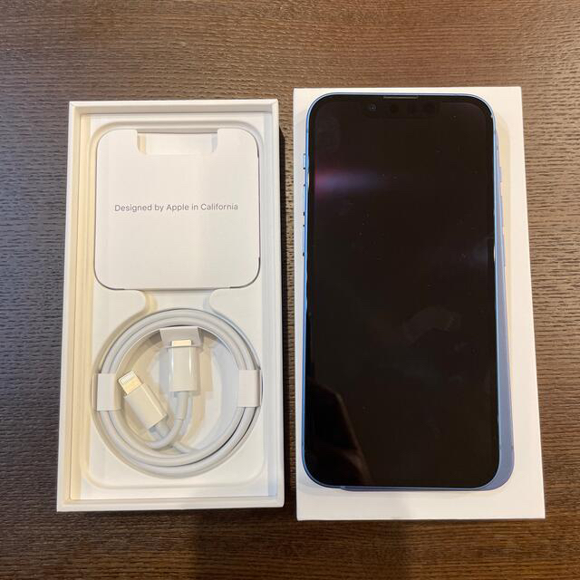 Apple(アップル)のブラウン様専用⭐️iPhone 13mini 128G ブルー⭐️ スマホ/家電/カメラのスマートフォン/携帯電話(スマートフォン本体)の商品写真