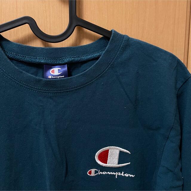 Champion(チャンピオン)のロングtシャツ　ロンT tシャツ レディースのトップス(Tシャツ(長袖/七分))の商品写真