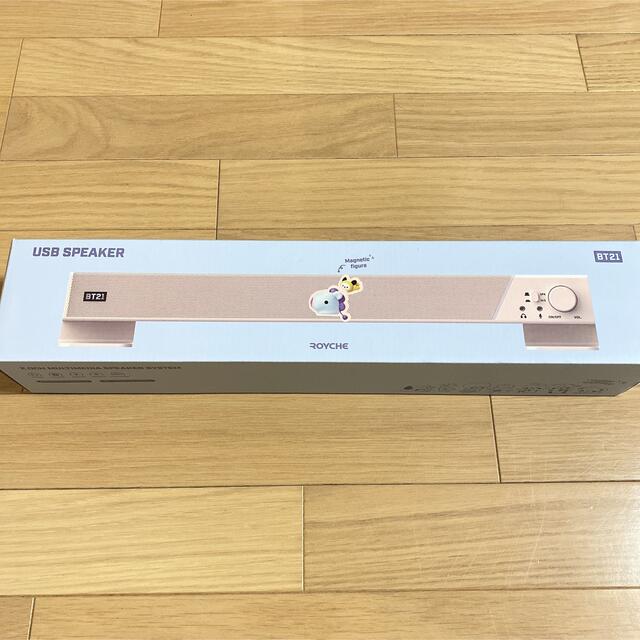 BT21(ビーティーイシビル)のBT21 サウンドバー　USB スピーカー エンタメ/ホビーのタレントグッズ(アイドルグッズ)の商品写真