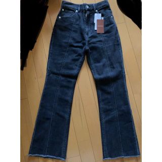 【新品】センターシームデニムパンツ