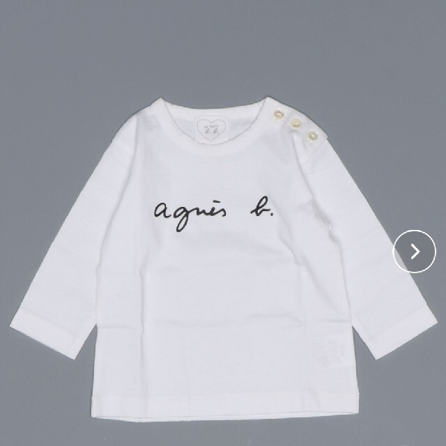 agnes b.(アニエスベー)のアニエスベー　ロゴTシャツ キッズ/ベビー/マタニティのキッズ服男の子用(90cm~)(Tシャツ/カットソー)の商品写真