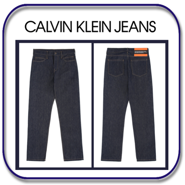 数量は多い  Calvin Klein - カルバン クライン ジーンズ ストレート セルビッジ　W31 / L32 デニム+ジーンズ