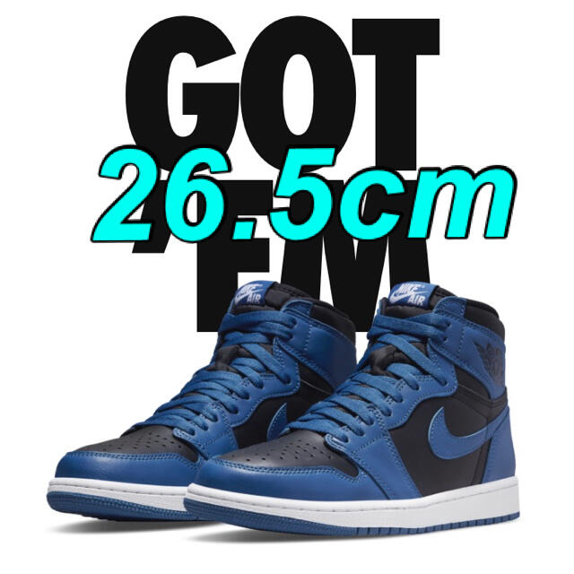 AIR JORDAN1 High OG "Dark Marina Blue"