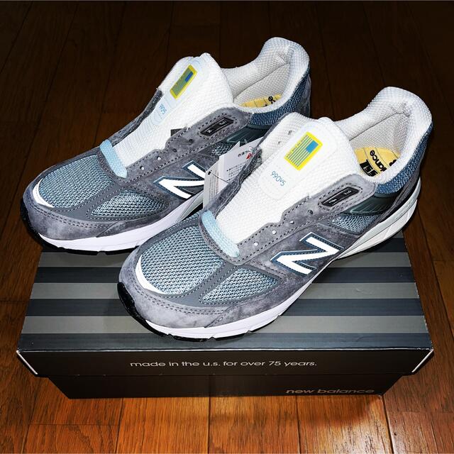 28.5cm SSZ × New Balance M990 BE5 Gray-