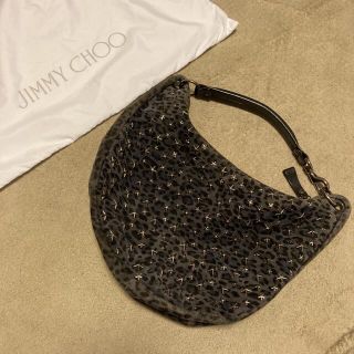 ジミーチュウ(JIMMY CHOO)のジミーチュウ JIMMYCHOO アニマル柄 スエード スター　スカイバッグ(ハンドバッグ)