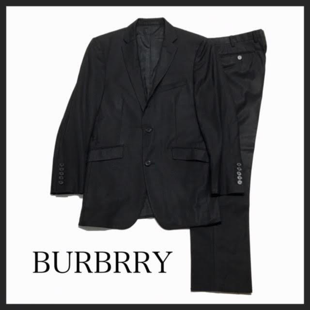 BURBERRY BLACK LABEL(バーバリーブラックレーベル)の美品【バーバリー ブラック レーベル 三陽商会】シングル スーツ HnC3151 メンズのスーツ(セットアップ)の商品写真