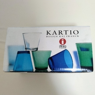 イッタラ(iittala)のIittala kartio イッタラ カルティオ コーディアルグラス ４点(グラス/カップ)