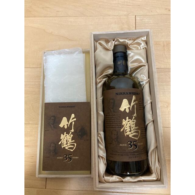 誠実 ニッカウヰスキー 竹鶴35年空瓶 - ウイスキー