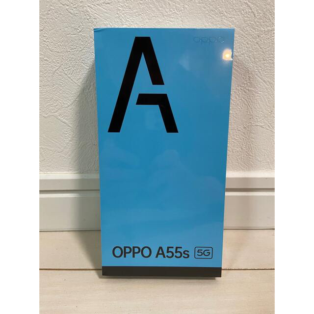 OPPO A55s 5G ブラック モバイル　美品　おまけケース付き