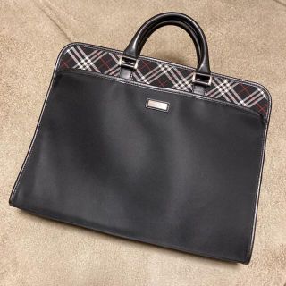 バーバリー(BURBERRY)のバーバリー　BURBERRY ノバチェック　ハンドバッグ　ブラック(ハンドバッグ)