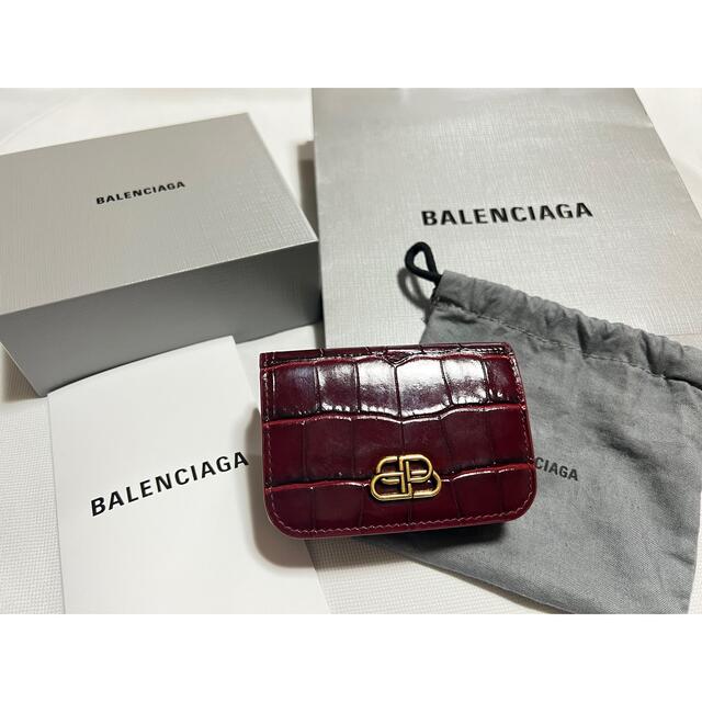 Balenciaga - 新品未使用に近い 希少バレンシアガ 折り財布ミニ 