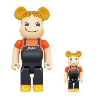 フジヤ(不二家)の【新品未使用】BE@RBRICKペコちゃんコーヒーミルキー 100％ 400%(その他)