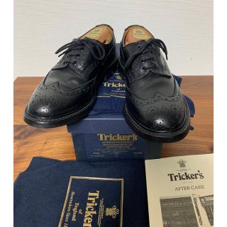 トリッカーズ(Trickers)のトリッカーズ バートン ブラック UK 8.0 26cm ダイナイトソール(ドレス/ビジネス)