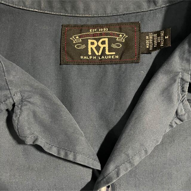 RRL(ダブルアールエル)のRRL 半袖オープンカラーシャツ メンズのトップス(シャツ)の商品写真