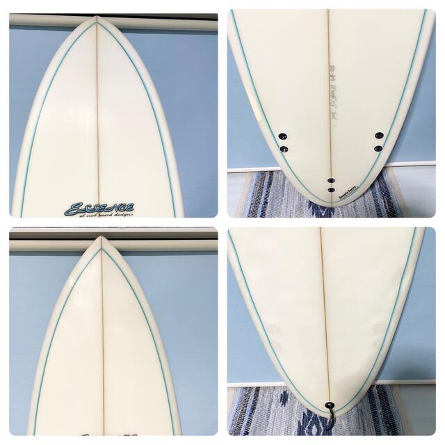 53%OFF!】 サーフボード ESSENCE SURFBOARD FUN BOARD 6'0 CLEAR EPS 