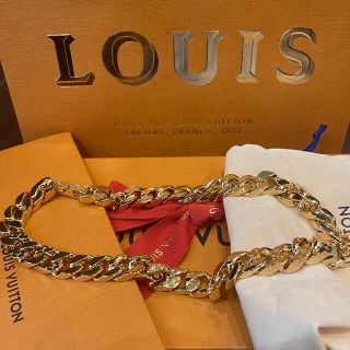 ルイヴィトン(LOUIS VUITTON)のルイヴィトン　コリエ・チェーンリンクス　ネックレス(ネックレス)