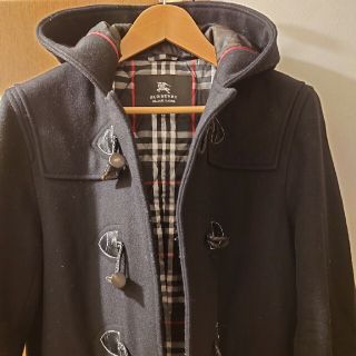 バーバリーブラックレーベル(BURBERRY BLACK LABEL)のウールダッフルコート　バーバリー ブラックレーベル(ダッフルコート)