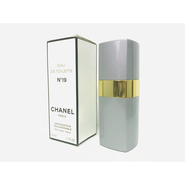 未使用 シャネル 香水 NO19 EDT SP 50ml スプレー リチャージ