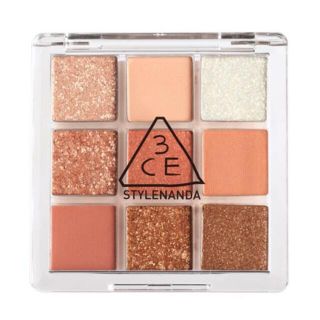 スリーシーイー(3ce)の【サンプル付き】3CE eye color palette ショットアゲイン(アイシャドウ)