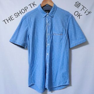 ザショップティーケー(THE SHOP TK)の【Ayumi様専用】【THE SHOP TK】半袖　ドット柄　シャツ(シャツ)