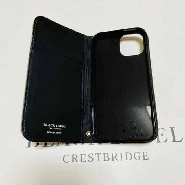 BLACK LABEL CRESTBRIDGE(ブラックレーベルクレストブリッジ)の【新品　未使用】ブラックレーベル　クレストブリッジ   iPhone12 ケース スマホ/家電/カメラのスマホアクセサリー(iPhoneケース)の商品写真