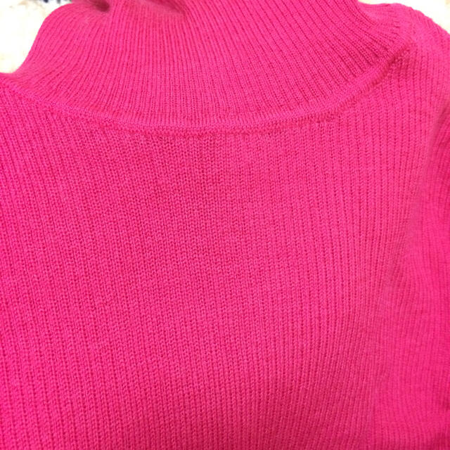 Uniqlo ユニクロ ピンク リブタートルネックセーターの通販 By いえもぐ S Shop ユニクロならラクマ