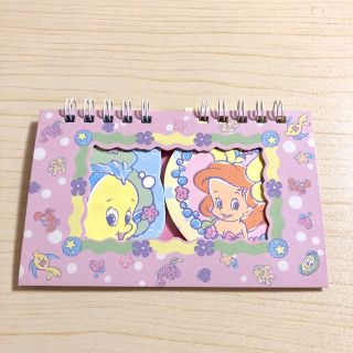 ディズニー(Disney)の(値下げ中)リトルマーメイド メモ帳(ノート/メモ帳/ふせん)