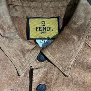 Old FENDI レザーシャツ