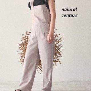 ナチュラルクチュール(natural couture)の新品 natural couture アシメストラップサロペット(サロペット/オーバーオール)