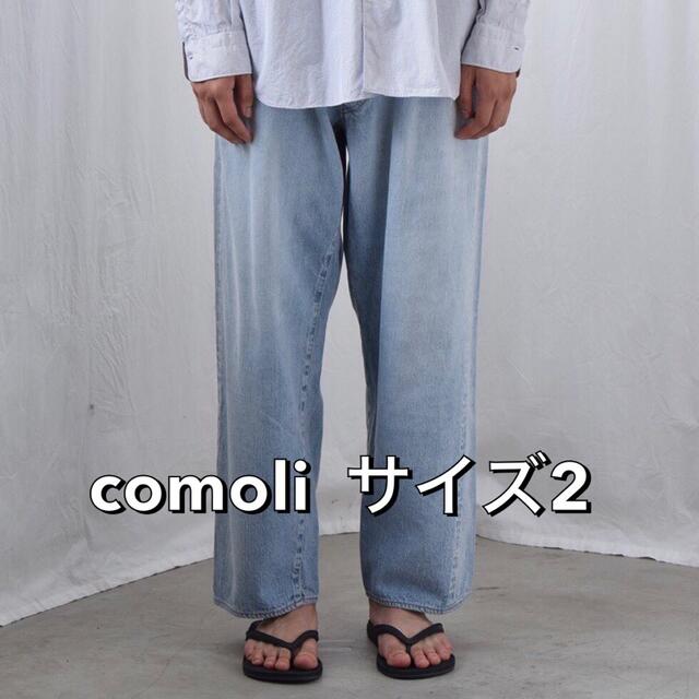 COMOLI - COMOLI デニム5pパンツ   bleach   サイズ2