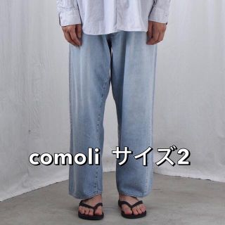 コモリ(COMOLI)のCOMOLI デニム5pパンツ   bleach   サイズ2(デニム/ジーンズ)