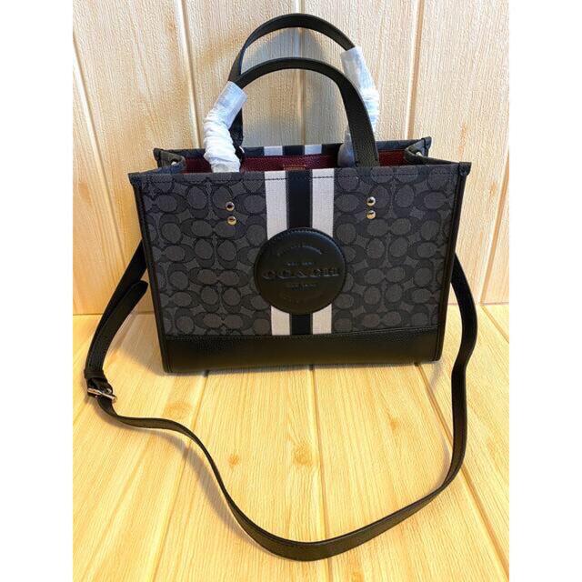 レディース COACH 新作 デンプシーキャリーオール2wayトート/ブラック