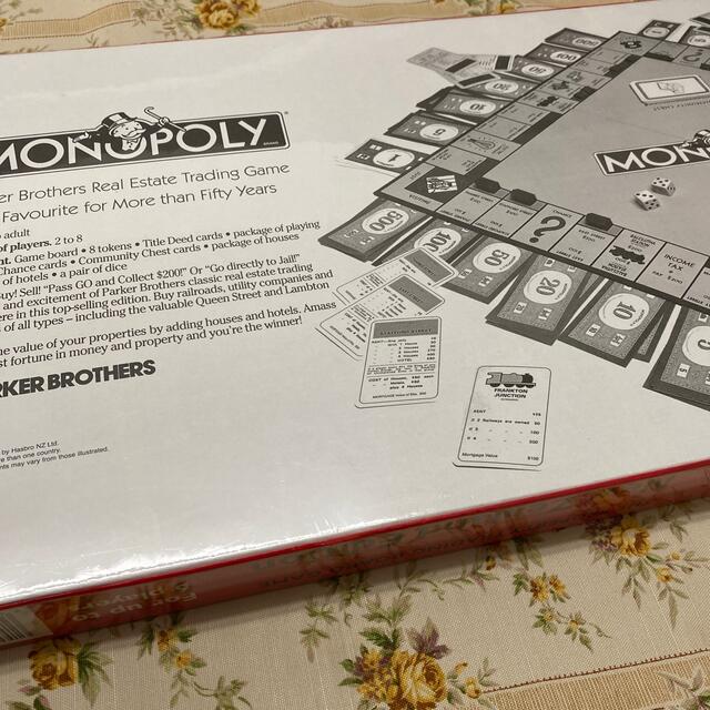 新品未開封　ニュージーランド版　モノポリー Monopoly エンタメ/ホビーのテーブルゲーム/ホビー(人生ゲーム)の商品写真