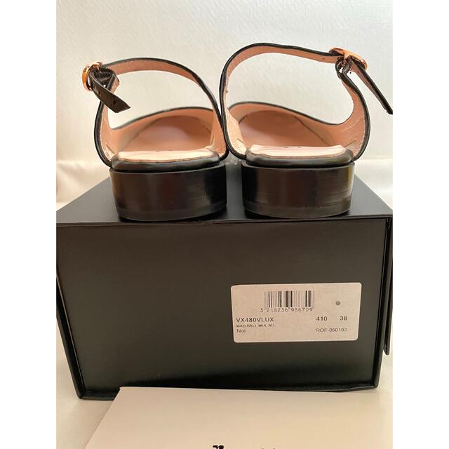 レペットrepetto エナメル黒ブラックミュールシューズ